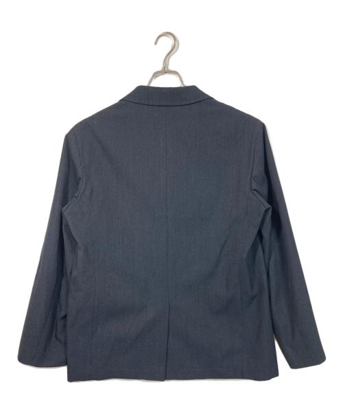 MARGARET HOWELL（マーガレットハウエル）MARGARET HOWELL (マーガレットハウエル) DRY WOOL COTTON GABARDINE ジャケット　ドライウールコットンギャバジン　日本製 ネイビー サイズ:Mの古着・服飾アイテム