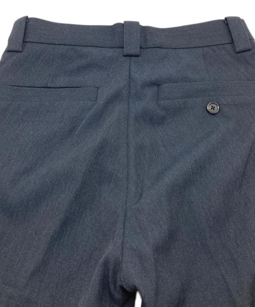 MARGARET HOWELL（マーガレットハウエル）MARGARET HOWELL (マーガレットハウエル) DRY WOOL COTTON GABARDINE トラウザーズ　ドライウールコットンギャバジン　日本製 ネイビー サイズ:Sの古着・服飾アイテム