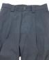 MARGARET HOWELL (マーガレットハウエル) DRY WOOL COTTON GABARDINE トラウザーズ　ドライウールコットンギャバジン　日本製 ネイビー サイズ:S：10000円