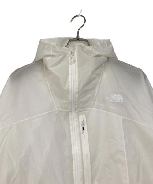 THE NORTH FACE（ザ ノース フェイス）THE NORTH FACE (ザ ノース フェイス) Tapt Poncho / タプトポンチョ レインコート ホワイト サイズ:Mの古着・服飾アイテム