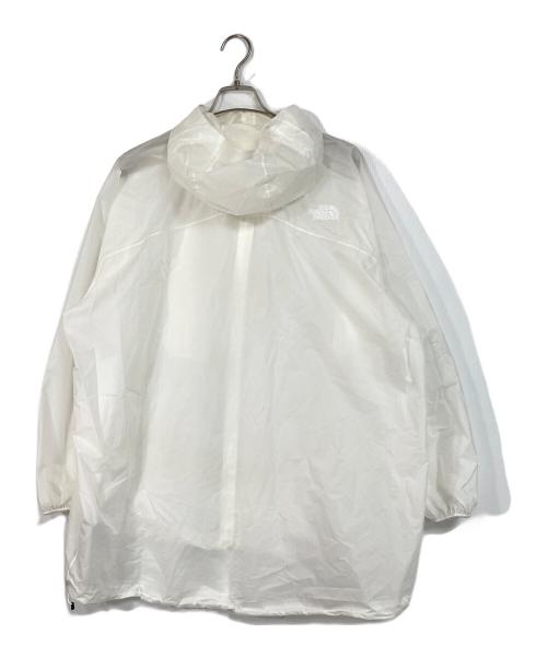 THE NORTH FACE（ザ ノース フェイス）THE NORTH FACE (ザ ノース フェイス) Tapt Poncho / タプトポンチョ レインコート ホワイト サイズ:Mの古着・服飾アイテム