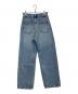 room306 (ルームサンマルロクコンテンポラリー) Straight Wide Denim Pants 5ポケット　コットンパンツ　日本製 ブルー サイズ:XS：10000円