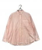 Paris Saint-Germainパリサンジェルマン）の古着「PLJ SAKURA ZOME oxford shirts」｜ピンク
