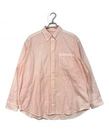 Paris Saint-Germain（パリサンジェルマン）の古着「PLJ SAKURA ZOME oxford shirts」｜ピンク