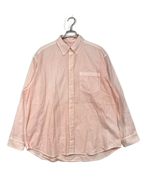 Paris Saint-Germain（パリサンジェルマン）PARIS SAINT-GERMAIN (パリサンジェルマン) PLJ SAKURA ZOME oxford shirts ピンク サイズ:Lの古着・服飾アイテム