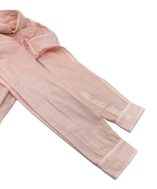 Paris Saint-Germain（パリサンジェルマン）PARIS SAINT-GERMAIN (パリサンジェルマン) PLJ SAKURA ZOME oxford shirts ピンク サイズ:Lの古着・服飾アイテム