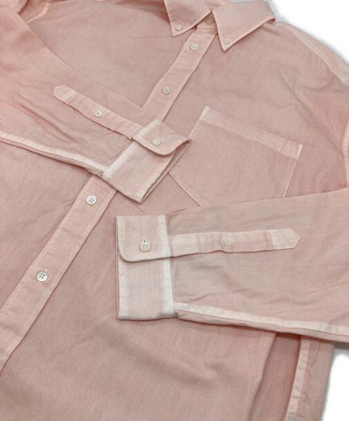 Paris Saint-Germain（パリサンジェルマン）PARIS SAINT-GERMAIN (パリサンジェルマン) PLJ SAKURA ZOME oxford shirts ピンク サイズ:Lの古着・服飾アイテム