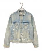 Denim & Supply Ralph Laurenデニム＆サプライ ラルフローレン）の古着「デニムジャケット　ダメージデニム　メキシコデニム」｜ブルー