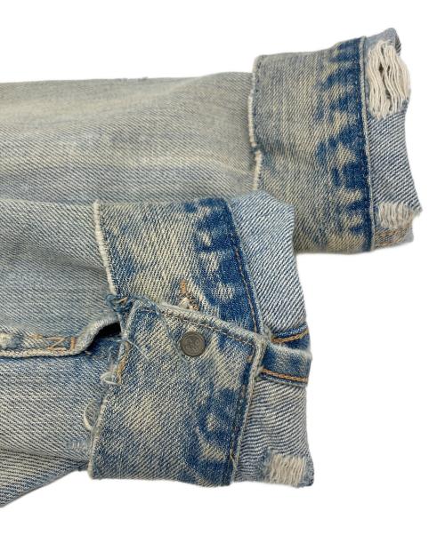 Denim & Supply Ralph Lauren（デニム＆サプライ ラルフローレン）DENIM & SUPPLY RALPH LAUREN (デニム＆サプライ ラルフローレン) デニムジャケット　ダメージデニム　メキシコデニム ブルー サイズ:Sの古着・服飾アイテム