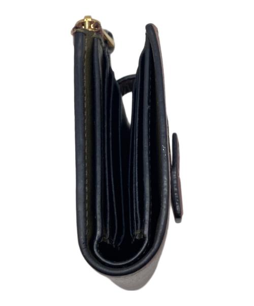 LOEWE（ロエベ）LOEWE (ロエベ) バーティカルウォレット　折りたたみ財布　レザー財布 ベージュ サイズ:実寸参照の古着・服飾アイテム