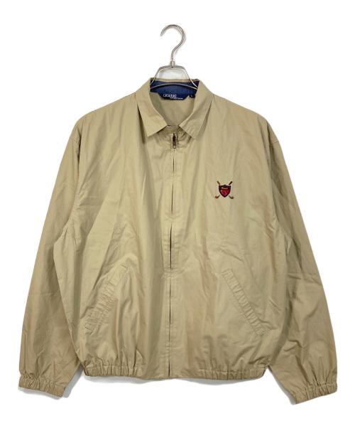 POLO RALPH LAUREN（ポロ・ラルフローレン）POLO RALPH LAUREN (ポロ・ラルフローレン) 【古着】ゴルフ柄スイングトップ ベージュ サイズ:Lの古着・服飾アイテム