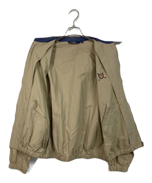 POLO RALPH LAUREN（ポロ・ラルフローレン）POLO RALPH LAUREN (ポロ・ラルフローレン) 【古着】ゴルフ柄スイングトップ ベージュ サイズ:Lの古着・服飾アイテム