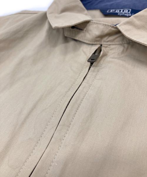 POLO RALPH LAUREN（ポロ・ラルフローレン）POLO RALPH LAUREN (ポロ・ラルフローレン) 【古着】ゴルフ柄スイングトップ ベージュ サイズ:Lの古着・服飾アイテム