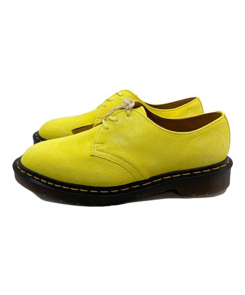 Dr.Martens（ドクターマーチン）Dr.Martens (ドクターマーチン) NUBUCK LEATHER OXFORD SHOES  ヌバックレザーオックスフォードシューズ  イングランド製 BRIGHT YELLOW サイズ:UK8の古着・服飾アイテム