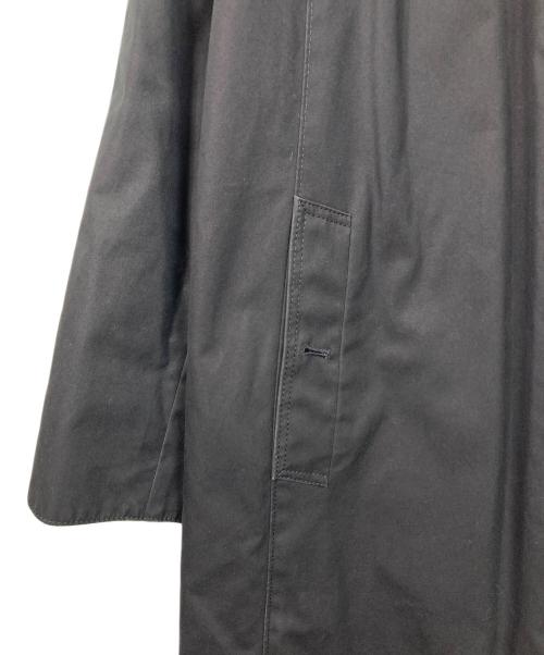 BURBERRY（バーバリー）BURBERRY (バーバリー) 裏ノバ ステンカラーコート　ロングコート　アウター　ライトアウター ネイビー サイズ:11（実寸参照）の古着・服飾アイテム