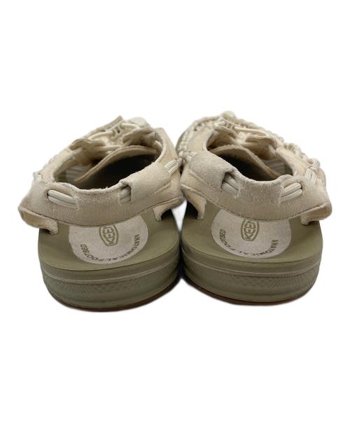 KEEN（キーン）KEEN (キーン) ウィメンズ ユニーク　サンダル　スポーツ　アウトドア アイボリー サイズ:24.5cmの古着・服飾アイテム