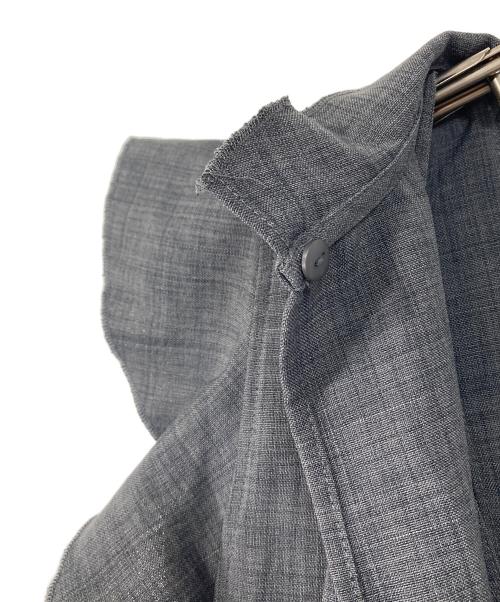 Snidel（スナイデル）Snidel (スナイデル) Sustainableデザインティアードワンピース　ロングワンピース　フリルワンピース グレーの古着・服飾アイテム