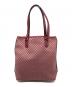 CELINE（セリーヌ）の古着「マカダム柄 トートバッグ」｜レッド