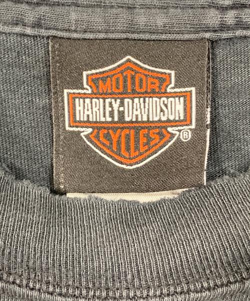 HARLEY-DAVIDSON（ハーレーダビッドソン）HARLEY-DAVIDSON (ハーレーダビッドソン) 【古着】LIFE BEGINS WHEN YOU GET ONE Tシャツ　半袖カットソー　Tee  USA製 グレー サイズ:2XLの古着・服飾アイテム
