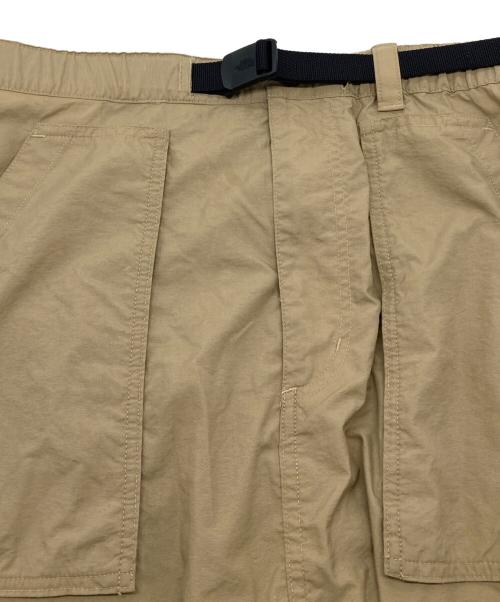 THE NORTH FACE（ザ ノース フェイス）THE NORTH FACE (ザ ノース フェイス) コンパクトスカート　ロングスカート　ナイロンスカート ベージュ サイズ:Mの古着・服飾アイテム