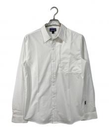 Patagonia（パタゴニア）の古着「Long-Sleeved Skiddore Shirt  ロングスリーブスキッドモアシャツ  長袖シャツ　スポーツ　アウトドア」｜ホワイト