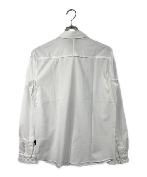 Patagonia（パタゴニア）Patagonia (パタゴニア) Long-Sleeved Skiddore Shirt  ロングスリーブスキッドモアシャツ  長袖シャツ　スポーツ　アウトドア ホワイト サイズ:Sの古着・服飾アイテム