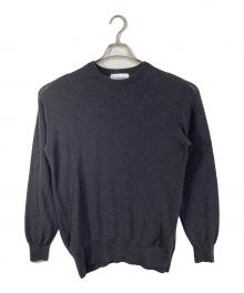 FOLL（フォル）の古着「サマーウールセーター　ウールニット　薄手ニット　26SS」｜グレー