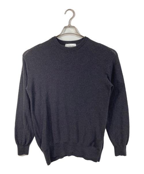 FOLL（フォル）FOLL (フォル) サマーウールセーター　ウールニット　薄手ニット　26SS グレー サイズ:2の古着・服飾アイテム