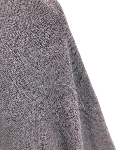 FOLL（フォル）FOLL (フォル) サマーウールセーター　ウールニット　薄手ニット　26SS グレー サイズ:2の古着・服飾アイテム