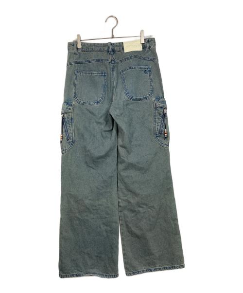COYSEIO（コイセイオ）coyseio (コイセイオ) デニムカーゴパンツ ブルー サイズ:2の古着・服飾アイテム
