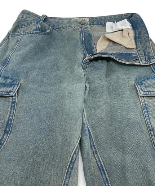 COYSEIO（コイセイオ）coyseio (コイセイオ) デニムカーゴパンツ ブルー サイズ:2の古着・服飾アイテム