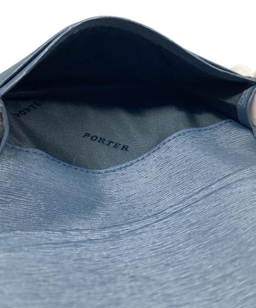 PORTER（ポーター）PORTER (ポーター) カレント カードケース ネイビー サイズ:実寸参照の古着・服飾アイテム