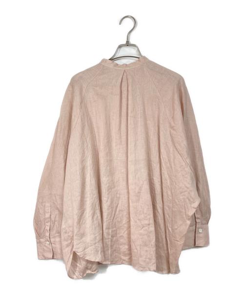 UNTITLED（アンタイトル）UNTITLED (アンタイトル) リネンドルマンシャツ ラグランシャツ　日本製 ピンク サイズ:2の古着・服飾アイテム