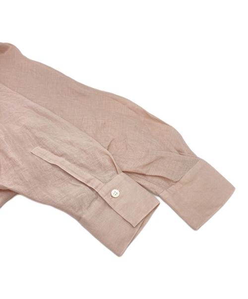 UNTITLED（アンタイトル）UNTITLED (アンタイトル) リネンドルマンシャツ ラグランシャツ　日本製 ピンク サイズ:2の古着・服飾アイテム