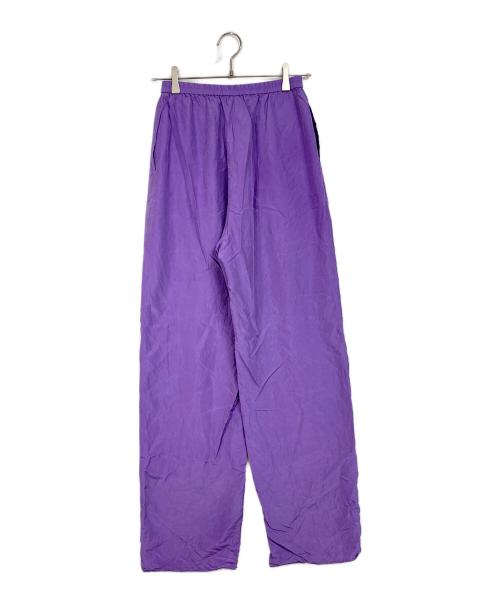 H BEAUTY&YOUTH（エイチ ビューティー&ユース）H BEAUTY&YOUTH (エイチ ビューティー&ユース) SILK PANTS パープル サイズ:Mの古着・服飾アイテム