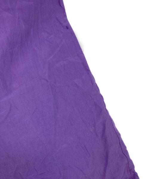 H BEAUTY&YOUTH（エイチ ビューティー&ユース）H BEAUTY&YOUTH (エイチ ビューティー&ユース) SILK PANTS パープル サイズ:Mの古着・服飾アイテム