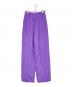 H BEAUTY&YOUTH（エイチ ビューティー&ユース）の古着「SILK PANTS」｜パープル