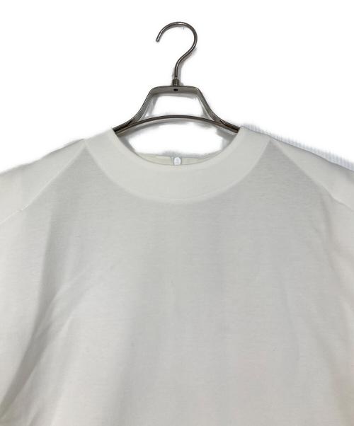 HYKE（ハイク）HYKE (ハイク) バックジップ デザインノースリーブ ブラウス ホワイト サイズ:2の古着・服飾アイテム