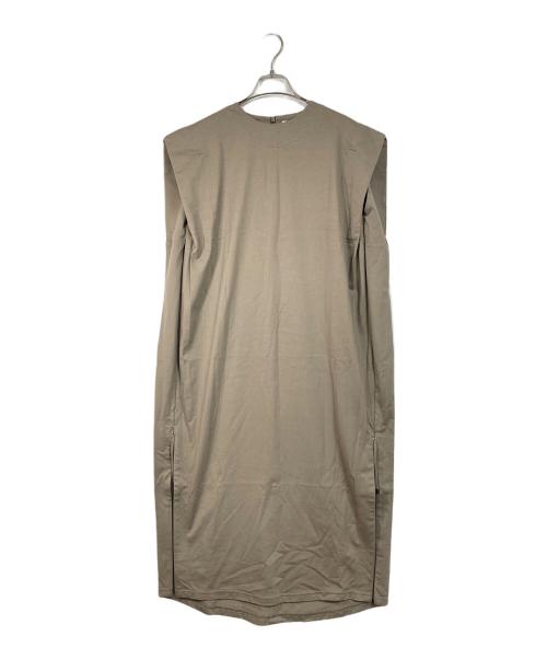 HYKE（ハイク）HYKE (ハイク) ノースリーブワンピース　タグ付き カーキ サイズ:FREE 未使用品の古着・服飾アイテム