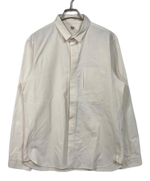 RYU（リュウ）RYU (リュウ) square collar shirt ホワイト サイズ:４の古着・服飾アイテム
