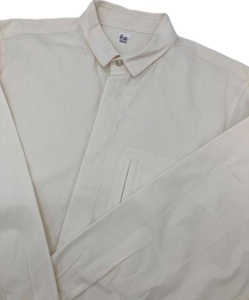 RYU（リュウ）RYU (リュウ) square collar shirt ホワイト サイズ:４の古着・服飾アイテム