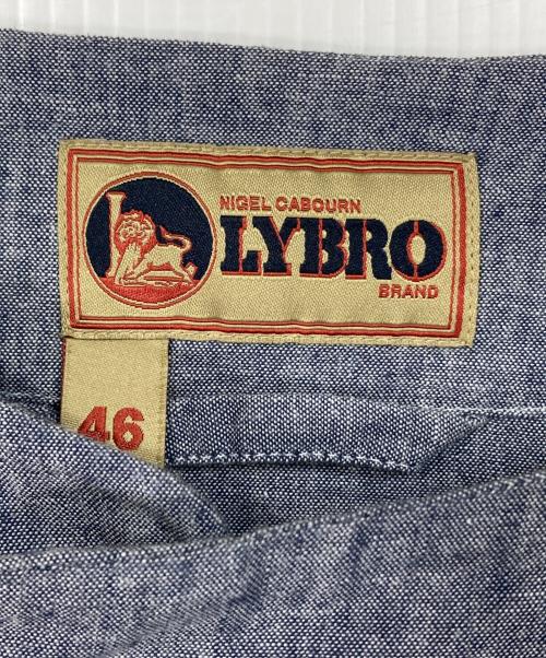 NIGEL CABOURN（ナイジェルケーボン）NIGEL CABOURN (ナイジェルケーボン) スリーピングシャツ ブルー サイズ:４６の古着・服飾アイテム