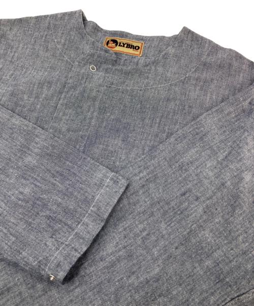 NIGEL CABOURN（ナイジェルケーボン）NIGEL CABOURN (ナイジェルケーボン) スリーピングシャツ ブルー サイズ:４６の古着・服飾アイテム