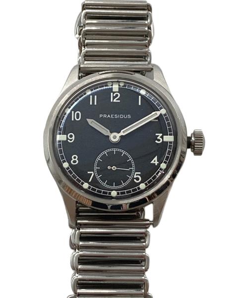 PRAESIDUS（プレジダス）PRAESIDUS (プレジダス) DD-45 Factory Fresh Bonklip Field Bracelet  ディーディー45ファクトリーフレッシュボンクリップフィールドブレスレット  腕時計 ブラック サイズ:実寸参照の古着・服飾アイテム