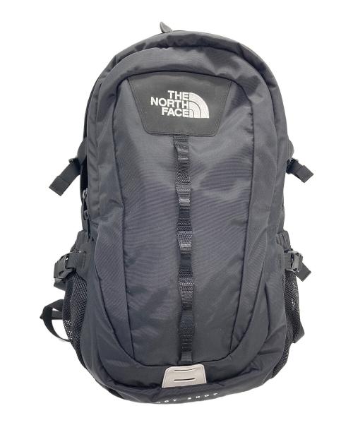 THE NORTH FACE（ザ ノース フェイス）THE NORTH FACE (ザ ノース フェイス) HOT SHOT バッグパック　リュック　通勤 通学 仕事 出張 旅行 トラベル タウンユース ブラック サイズ:実寸参照の古着・服飾アイテム