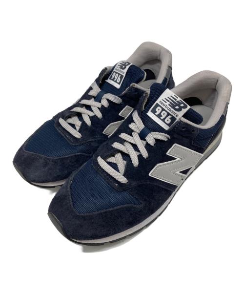 NEW BALANCE（ニューバランス）NEW BALANCE (ニューバランス) ローカットスニーカー ネイビー サイズ:26.5cmの古着・服飾アイテム