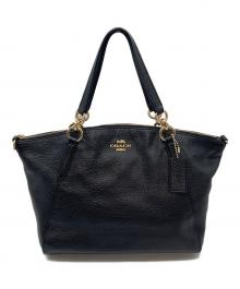 COACH（コーチ）の古着「ケルシー 2WAYハンドバッグ」｜ブラック