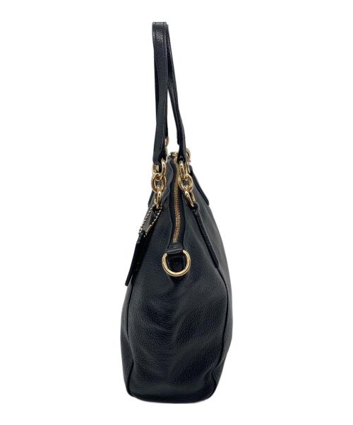 COACH（コーチ）COACH (コーチ) ケルシー 2WAYハンドバッグ ブラック サイズ:実寸参照の古着・服飾アイテム
