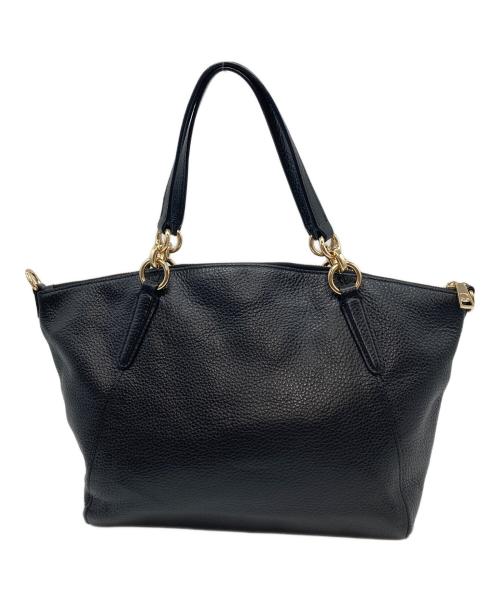 COACH（コーチ）COACH (コーチ) ケルシー 2WAYハンドバッグ ブラック サイズ:実寸参照の古着・服飾アイテム