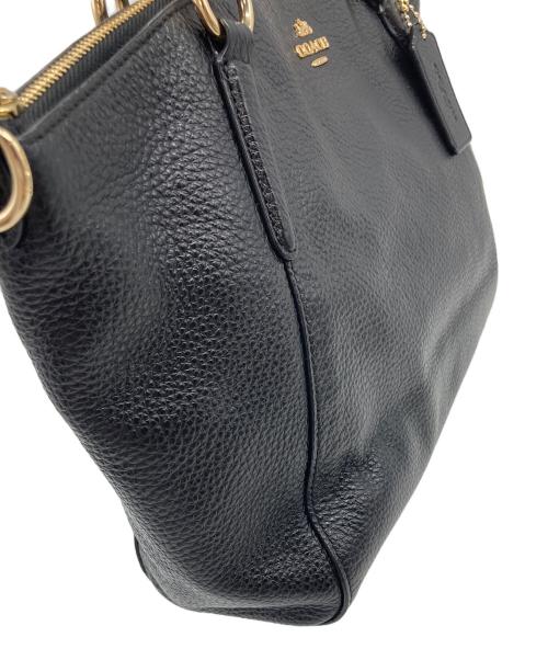 COACH（コーチ）COACH (コーチ) ケルシー 2WAYハンドバッグ ブラック サイズ:実寸参照の古着・服飾アイテム